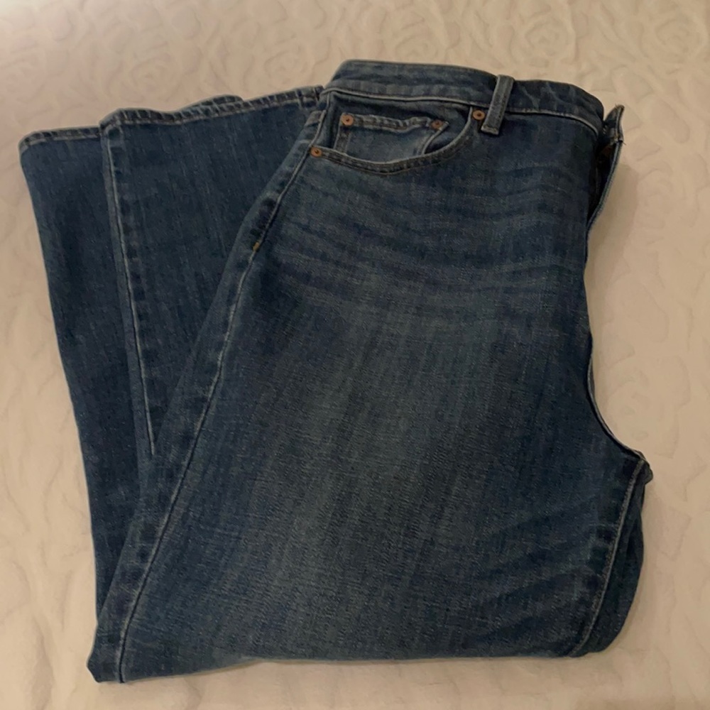 Talbots flawless High-Waist Straight Ankle jeans
